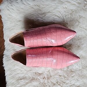 Tory Burch Georgina pink ankle bootie 80mm women's size 5.5